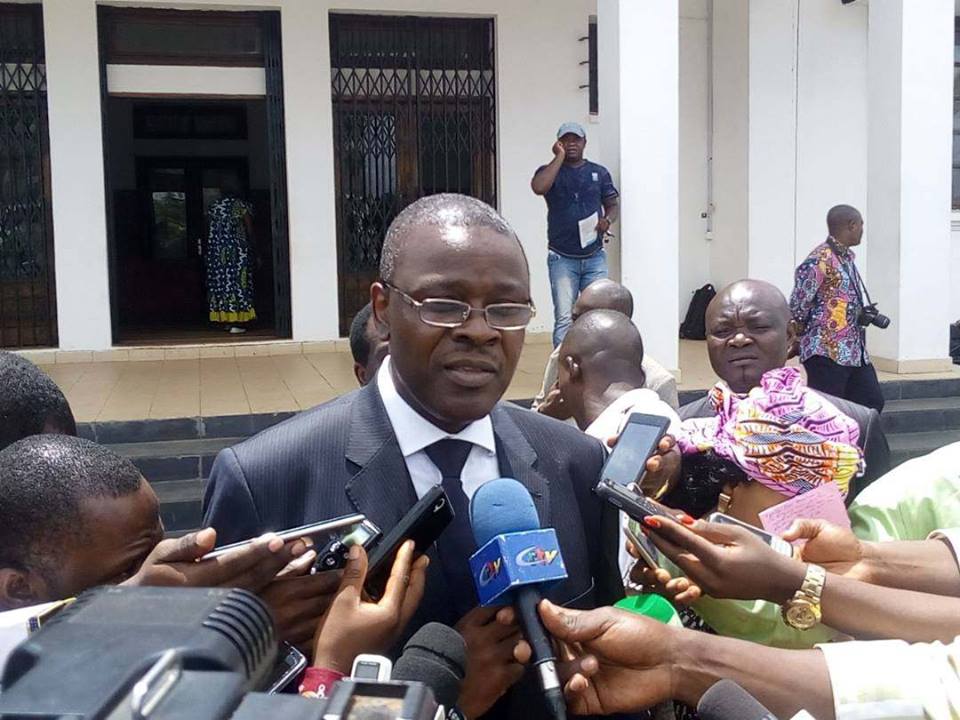 président du comité d'orientation, Jacquis Kemleu Tchabgou
