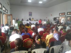 En assemblée générale de l'Ordre National ingénieurs du génie rural
