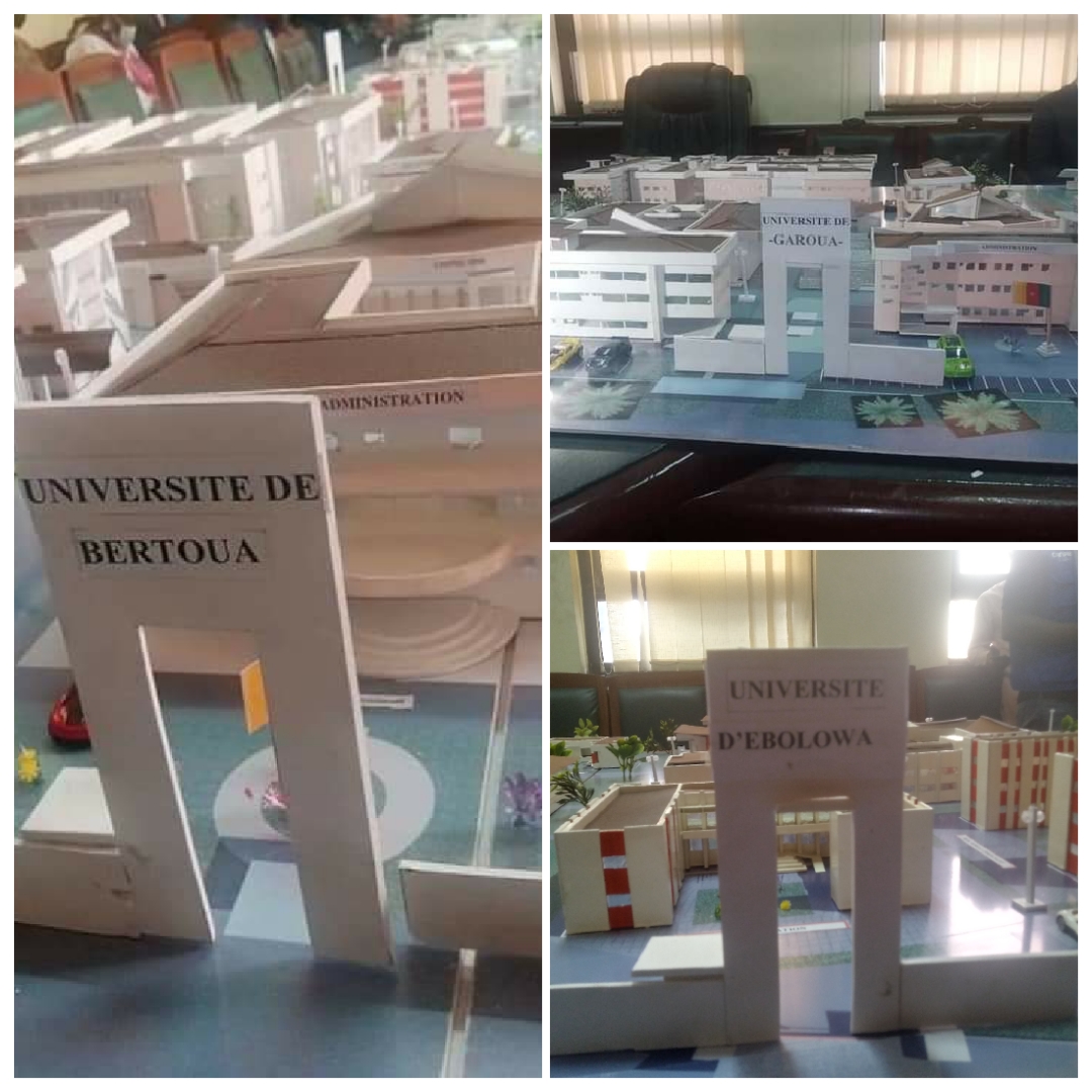 Cameroun- Infrastructures universitaires : Les maquettes des nouvelles universités validées 1