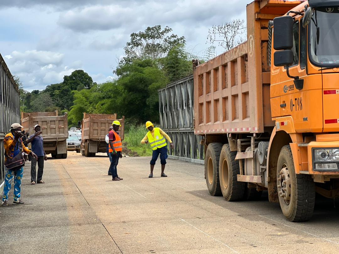 Cameroun- Pont en sections modulaires métalliques: l’exemple issu de la rivière Bella 3