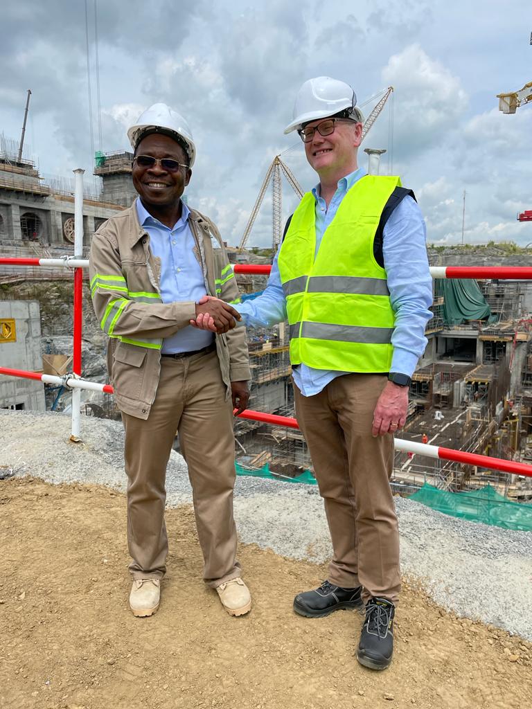 Cameroun- Centrale hydroélectrique de Nachtigal : Thomas Östros touche du doigt les avancées 3
