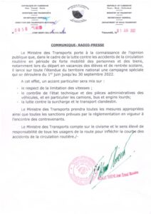 Cameroun- Vacances et rentrée scolaire sans accidents : Voici ce qui attend les automobilistes 6