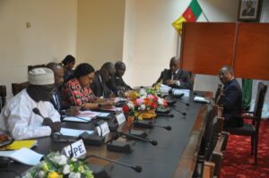 Coopération :  Patrick ELLA PEKE, au MINDCAF 4