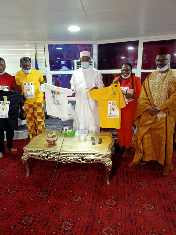 Tchad- Idriss Déby Itno reçoit les jeunes patriotes panafricains 1