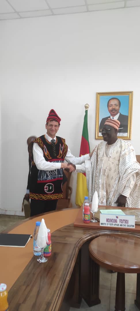 Cameroun- Coopération : Ce que cherche YANN DELAUNAY dans les couloirs du MINJEC 1