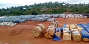 Cameroun - Construction du poste de transformation d’électricité de Nyom 2: le pointeur à 70% des travaux 4