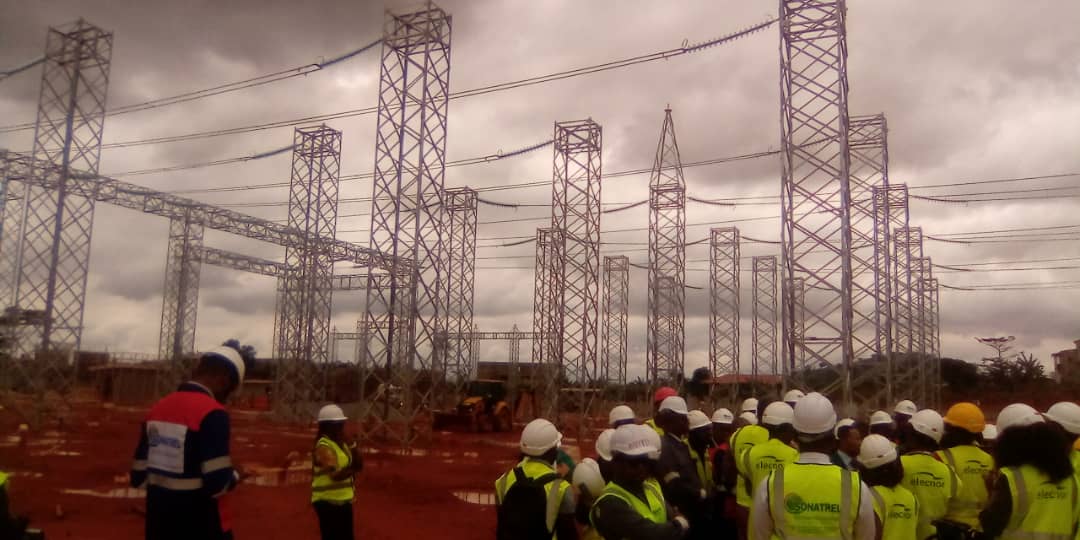 Cameroun - Construction du poste de transformation d’électricité de Nyom 2: le pointeur à 70% des travaux 3