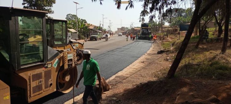 Cameroun- Travaux de réhabilitation de la route Babadjou-Matazem : Déjà 26% du taux de réalisation 1