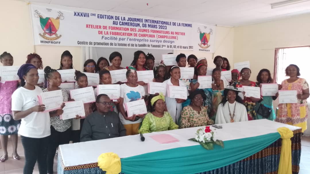 Cameroun- Formation des jeunes formateurs au métier de la chapellerie: clap de fin à Yaoundé 3 1