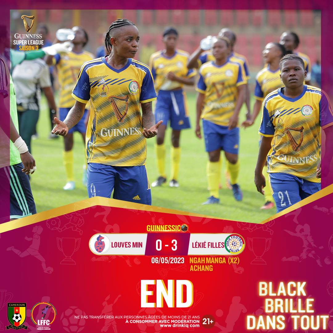 Cameroun- Guinness Super League-16e journée: Lekie assure face à Louves 1