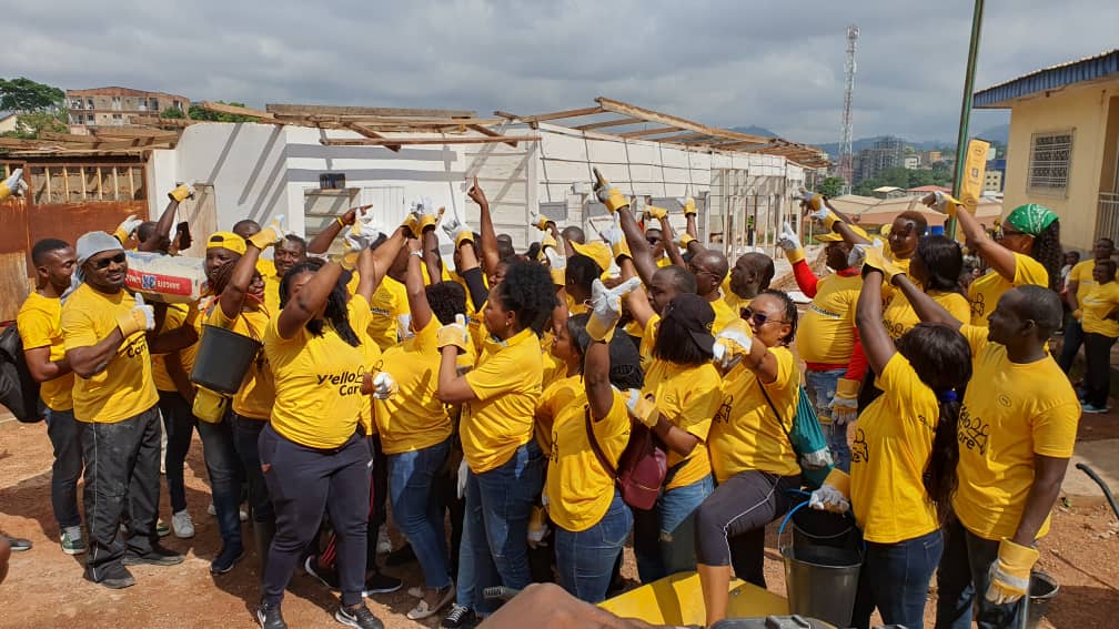 21 Days of Y’ello Care 2023 - MTN Foundation s’engage à reconstruire le Centre Social de Yaoundé V 1