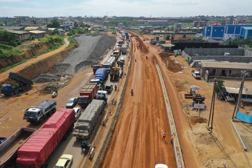 Cameroun- Pénétrante Est de la ville de Douala : les travaux de la phase 2 à pas de tortue 1