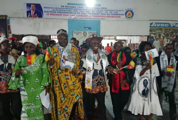 Cameroun- An 41 du renouveau: le RDPC et ses alliés célèbrent Paul BIYA à Monatelé 6