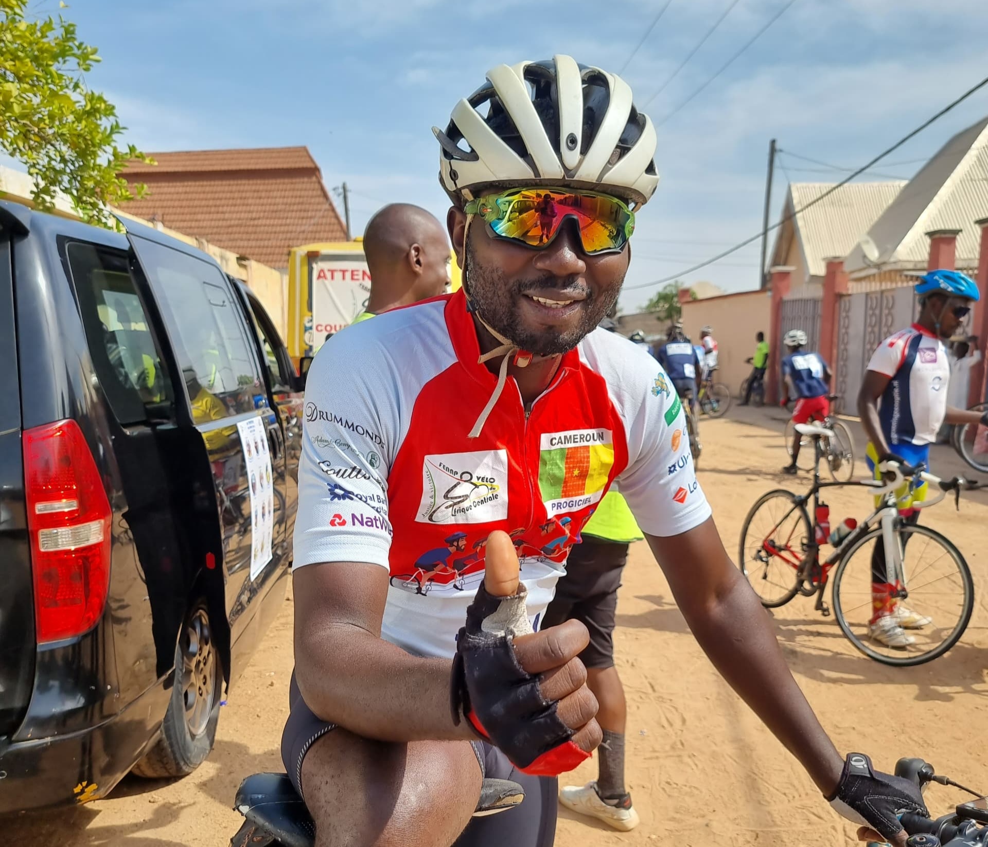 Cyclisme -Transca 12 - Moïse kamdoum «Je me mets à jour au fil des étapes.» 1
