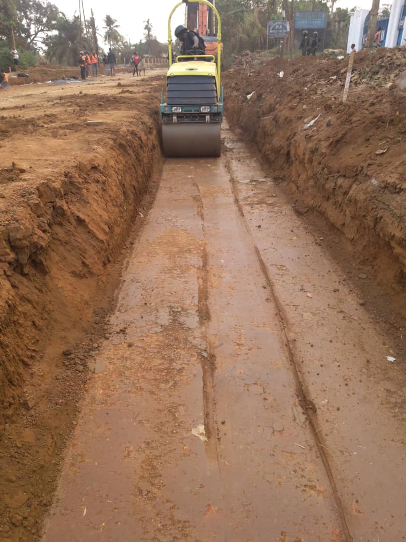 Cameroun– La construction de la route Nationale N° 16 Kumba – Ekondo Titi : Les travaux évoluent 1