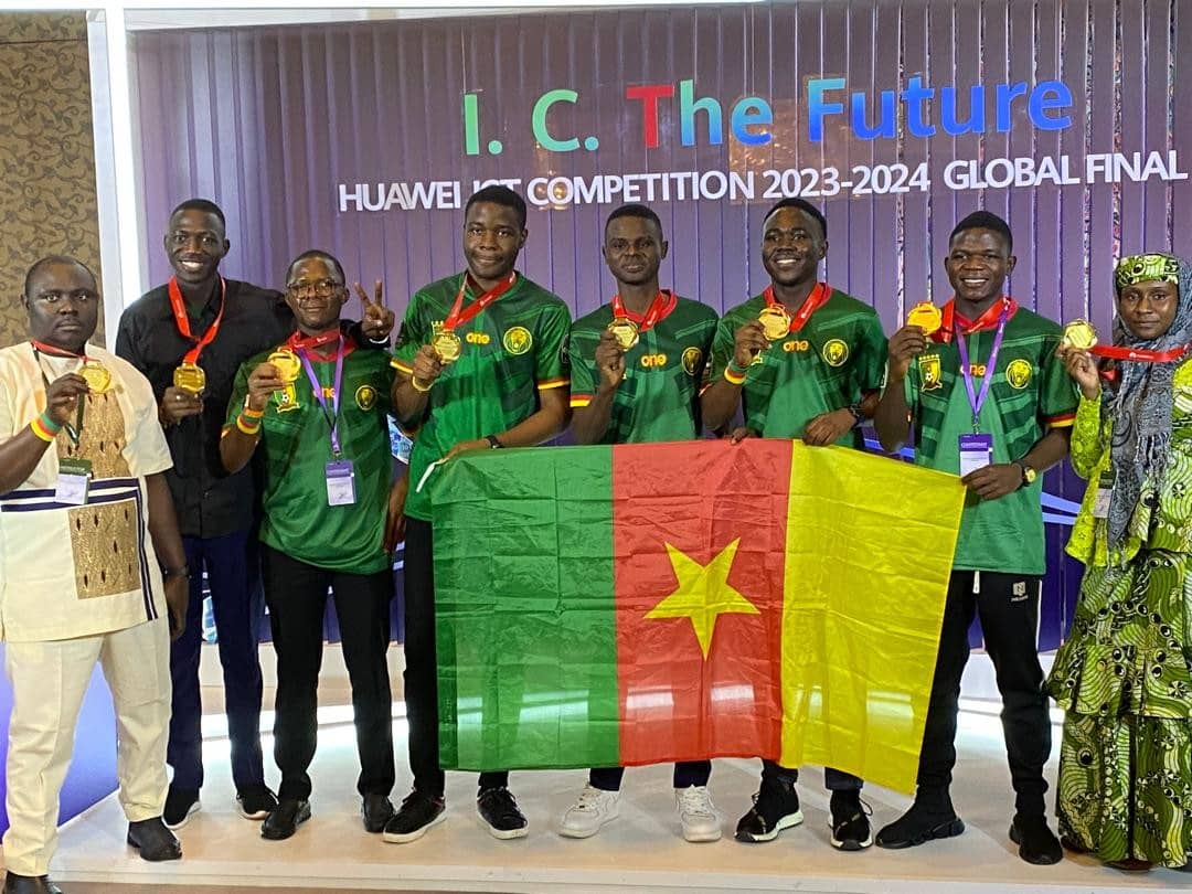 Concours TIC HUAWEI : trois étudiants camerounais honorent le vert rouge jaune en Chine 1