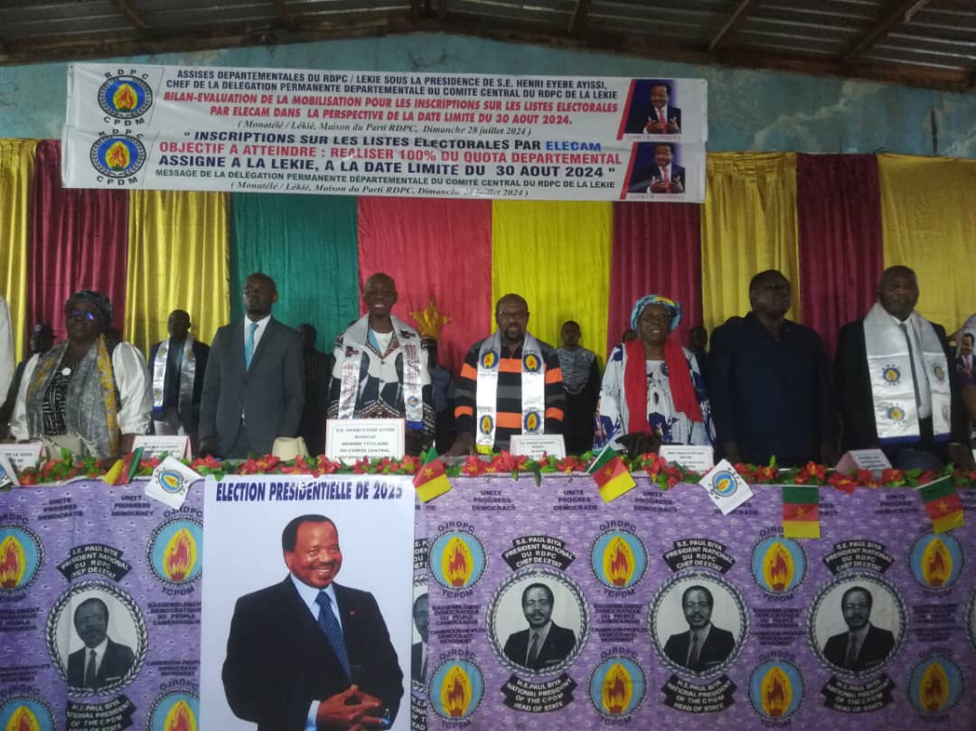 Cameroun- Inscription sur les listes électorales 2024 : La Lékié proche de son but 3