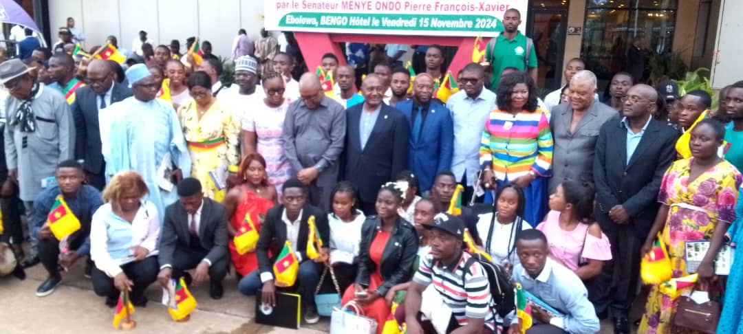 Cameroun- Excellence académique : 280 étudiants de la Région du Sud encouragés par le Sénateur Pierre François Xavier Menye Ondo 1