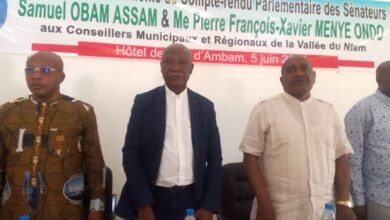 Cameroun - Compte rendu parlementaire: Hon. Samuel Obam Assam et Maître Pierre François Xavier Menye Ondo se prêtent à l'exercice à AMBAM 1