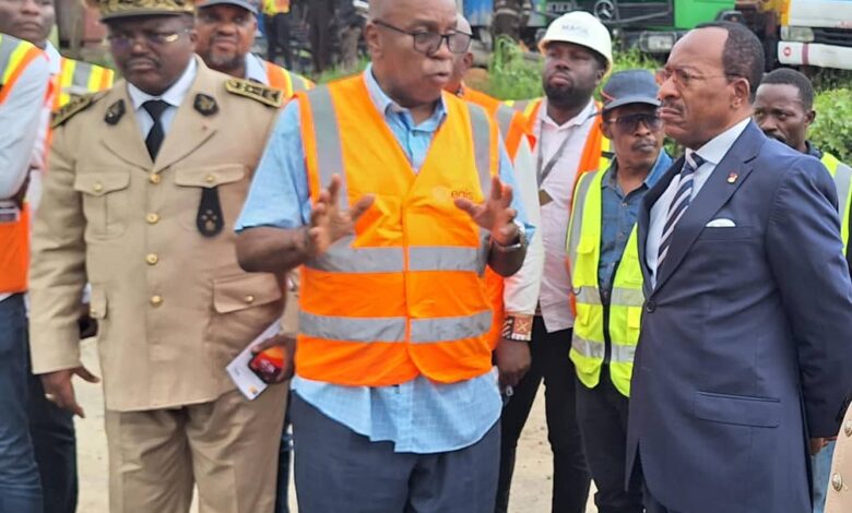 Cameroun - Réhabilitation de la Pénétrante Est de la ville de Douala : Le MINTP encourage MAG à poursuivre les travaux 1