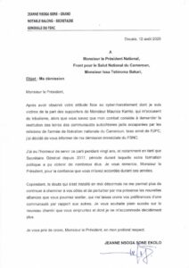 Cameroun - Démission de Jeanne Nsoga Sone: ISSA TCHIROMA perd un poids lourd dans ses rangs 4