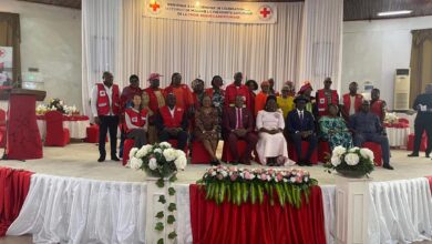 Croix-Rouge camerounaise : standing ovation pour Cécile Akame Mfoumou  1