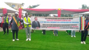 Cameroun- "Merci Monsieur le Maire" les mots des 1800 stagiaires au Maire de la ville de Kribi 18