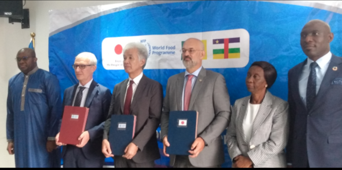 Aide alimentaire : Le Japon à travers le PAM octroie 772 millions de FCFA au Cameroun et à la RCA 7