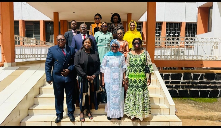 Cameroun - audience : Le Minproff reçois son homologue Tchadienne 3