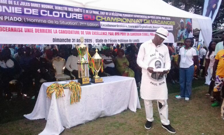 Cameroun-Happy end de la 7eme édition du championnat de vacances Lucien PIADO l'Homme de la Situation 13