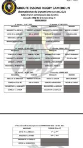 Cameroun- Rugby à 15 mixte : le championnat du dynamisme reprend le 18 octobre 2025 7
