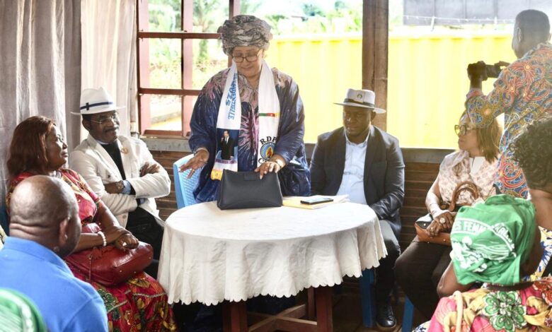 Cameroun - Campagne pour le président BIYA dans le Nyong et Kelle: Jeanne NSOGA, à son maximum 1