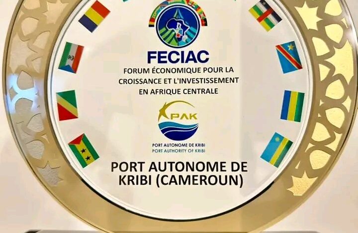 FECIAC 2025:Le Port Autonome de Kribi sacré "Champion de l'Intégration Régionale 3