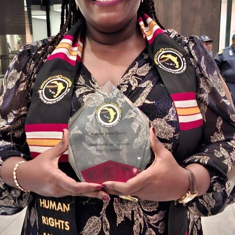 Défense des droits de l’Homme : Rosine Bela EYEBE reçoit un prix international 1