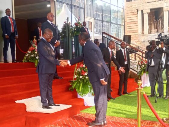 Nouvel an 2026: Le Prof. James Mouangue KOBILA présente ses voeux au PM 1
