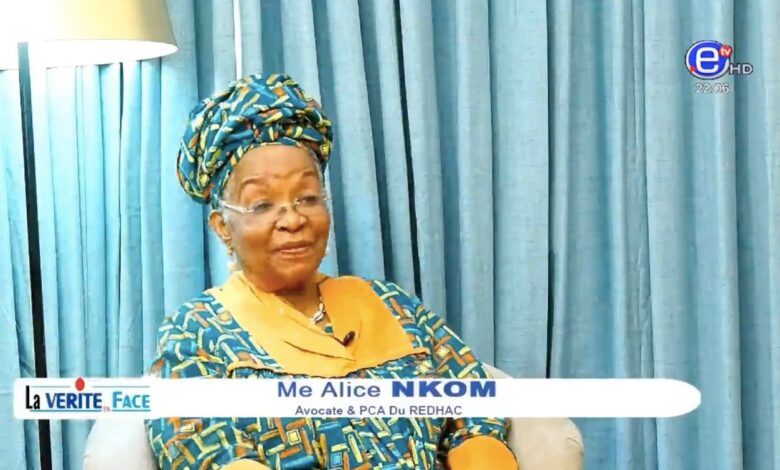 Alice Nkom interroge la légitimité du pouvoir au Cameroun 1