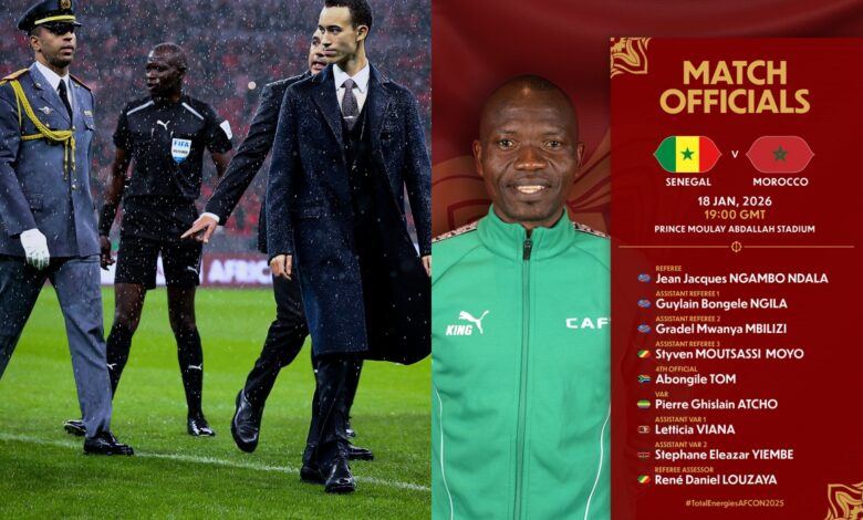 CAN 2025 : Jean-Jacques Ndala arbitrera la finale Maroc-Sénégal 1