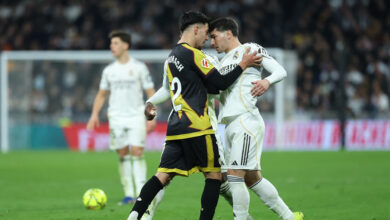 Tension entre Akhomach et Díaz après un match de Liga 7