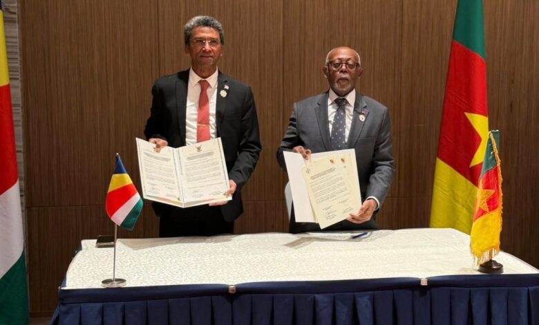 Cameroun-Seychelles : un accord diplomatique signé à Addis-Abeba 1