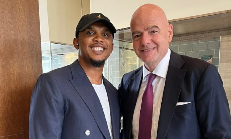 Samuel Eto'o salue l'impact de Gianni Infantino sur le football africain 1