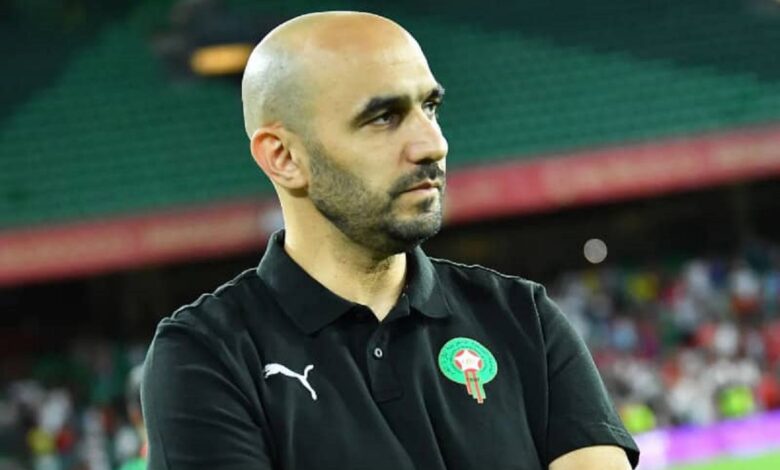 La FRMF confirme le maintien de Walid Regragui à la tête du Maroc 1
