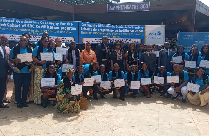 Yaoundé I célèbre la première cohorte du programme SBC avec le soutien de l’UNICEF : une expertise nouvelle au service du développement 3