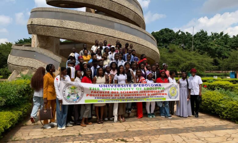 Cameroun- Activités académiques et culturelles: Des étudiants de l'Université d'Ebolowa en excursion à Yaoundé 1