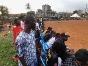 Présence massive de la population venue encourager le beau football