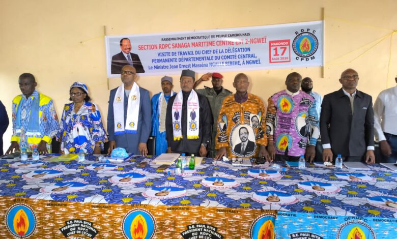 Cameroun - Sanaga-Maritime : NGWEI ET POUMA reçoivent les orientations du comité Central du RDPC 1