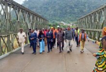 Cameroun - Rivière Ngoum à Kekem : Les travaux du pont achevés 11