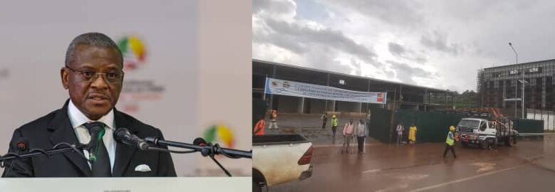 Cameroun - Achèvement de l'Usine Pharmaceutique de MEYO: DION NGUTE presse 1