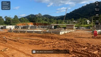 Cameroun - Construction de la route Ebolowa-Akom 2-Kribi : les activités se poursuivent sur le terrain 12