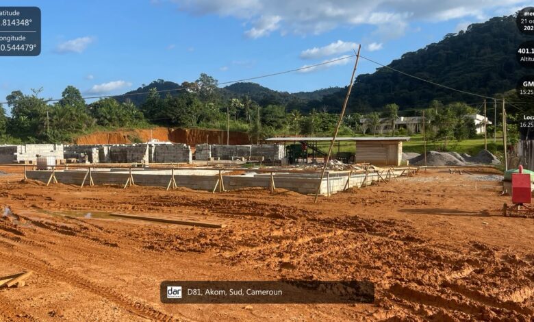 Cameroun - Construction de la route Ebolowa-Akom 2-Kribi : les activités se poursuivent sur le terrain 1